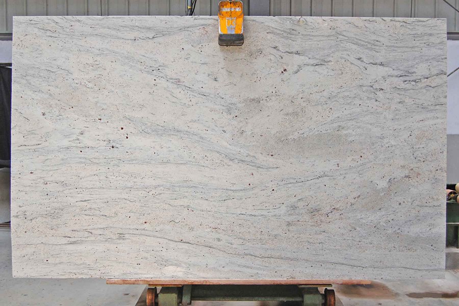 River White Granite Slab