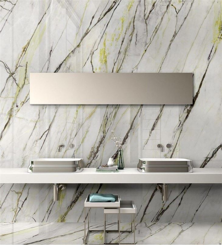 Calacatta Verde Marble Vanity