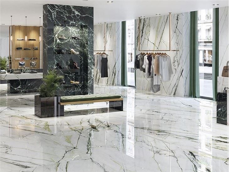 Calacatta Verde Marble Design