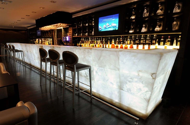 Pure White Onyx Worktop